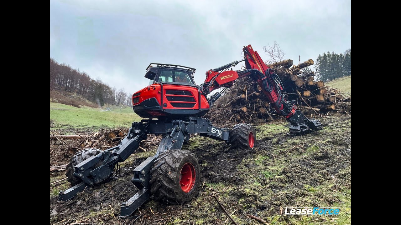 Schreiten zur Arbeit: Henrik & der Schreitbagger Kaiser S12 Allroad.