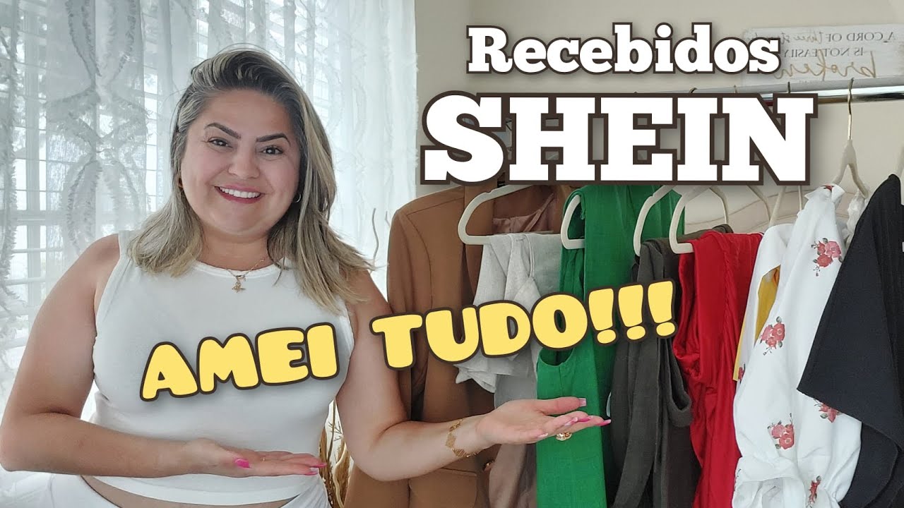 RECEBIDOS DO SITE SHEIN ESTOU APAIXONADA POR TUDO