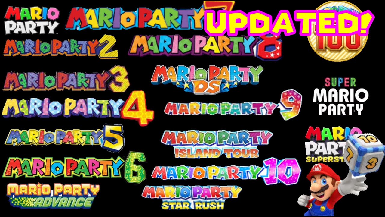 All Mario Party Staff Credits (UPDATED!)