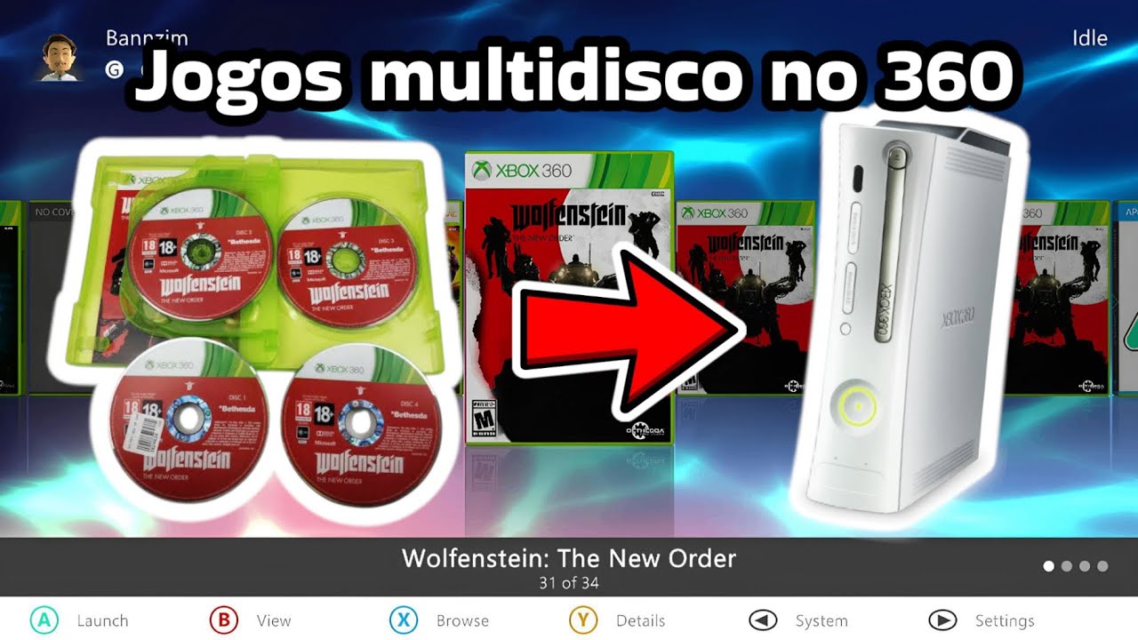 Como Instalar jogos com varios discos no Xbox 360 RGH ou Exploit || GUIA COMPLETO