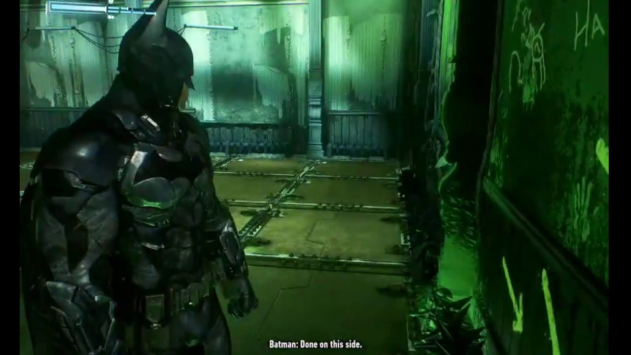 BATMAN ARKHAM KNIGHT WALKTHORUGH PART 20-TRACING DOWN PYG