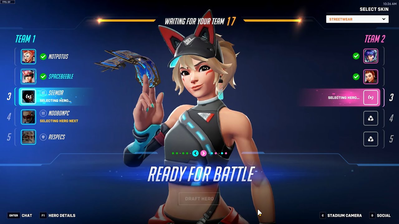 Overwatch 2 - Kiriko Stadium Gameplay (No Commentary)