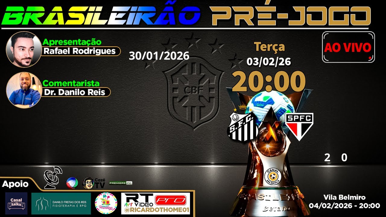 Pré-jogo Santos x São Paulo, escalações e palpites. Protesto na Vila? Neymar fora?