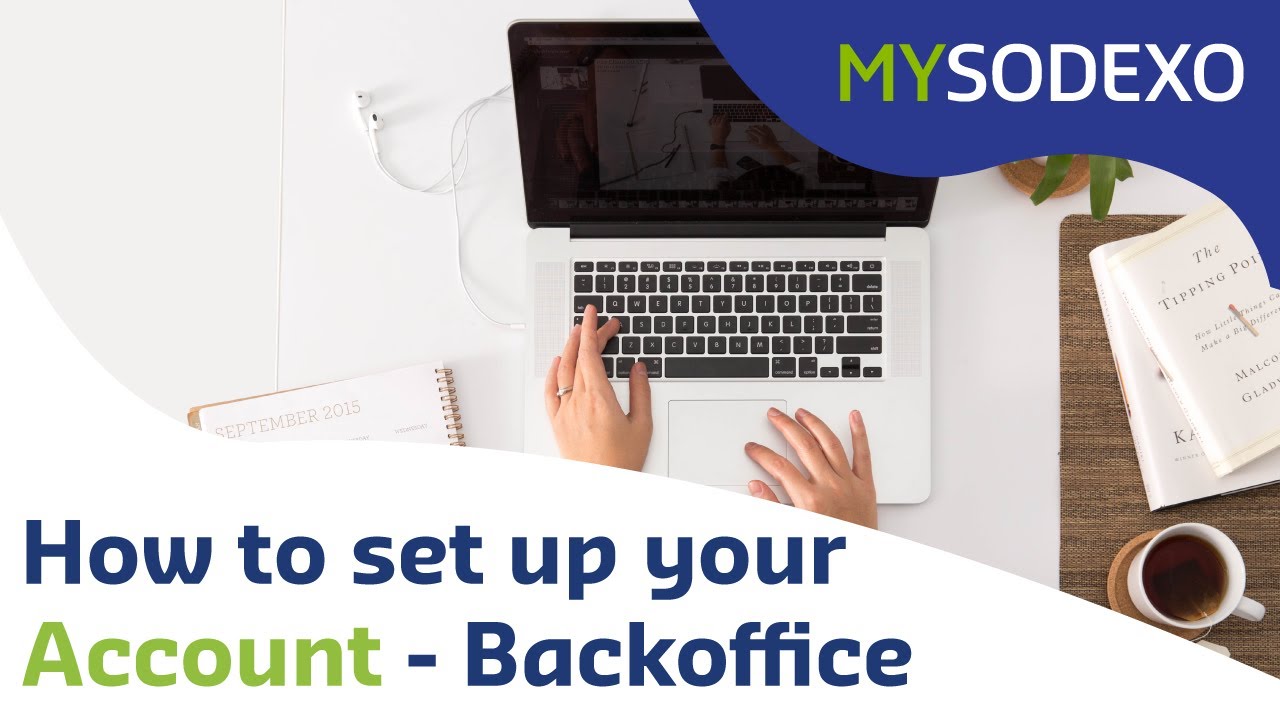 How do I set up my personal account from the Backoffice?