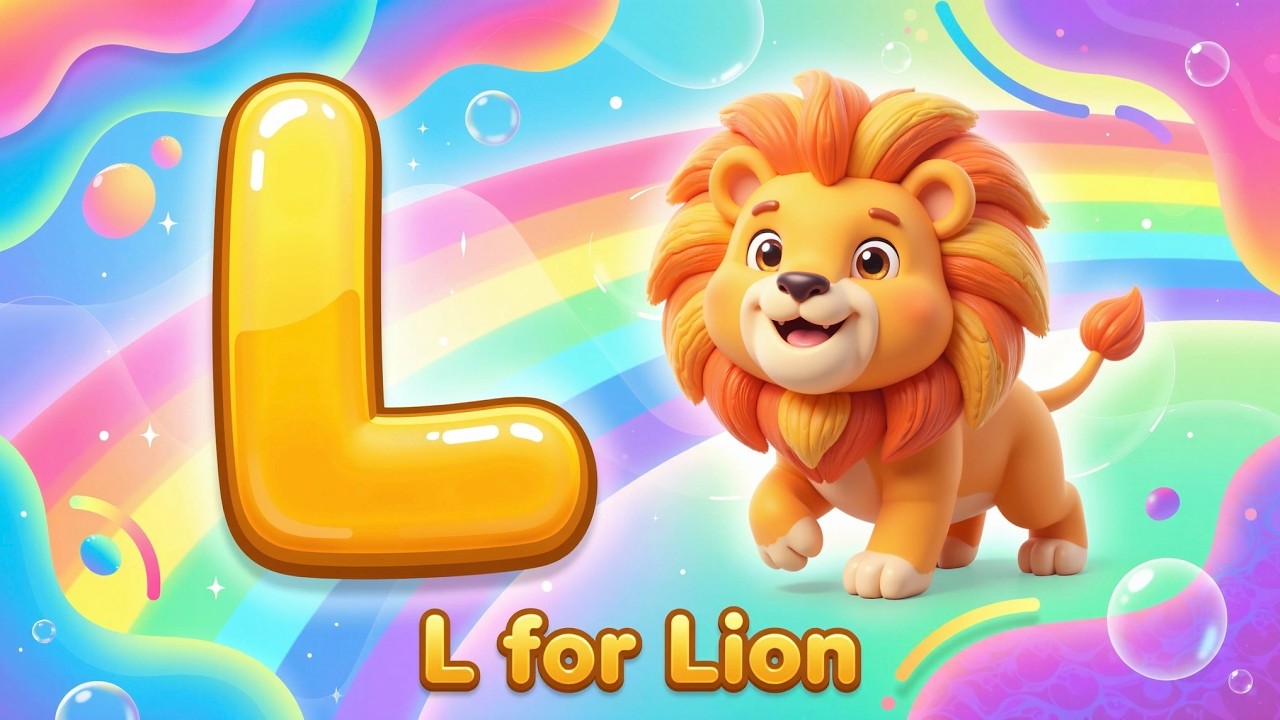 ABC Phonics Song | L for Lion | Alphabet Sounds for Toddlers