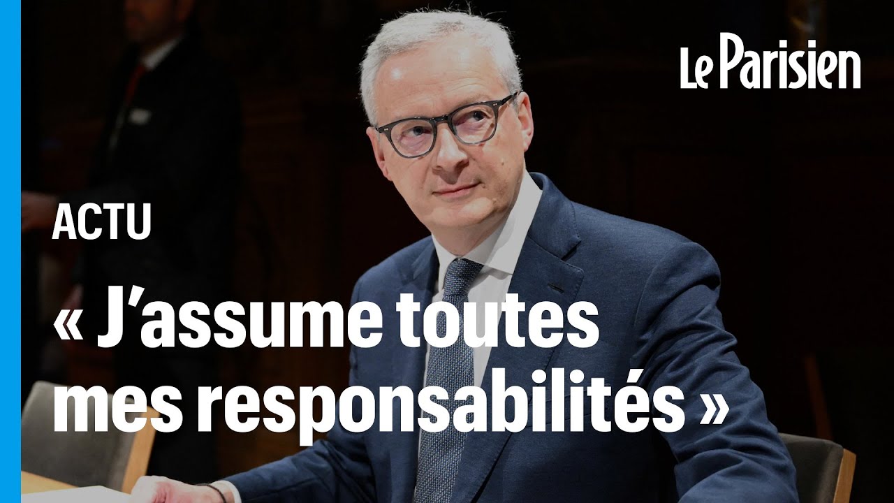 Bruno Le Maire réfute toute « faute » sur le dérapage budgétaire de la France