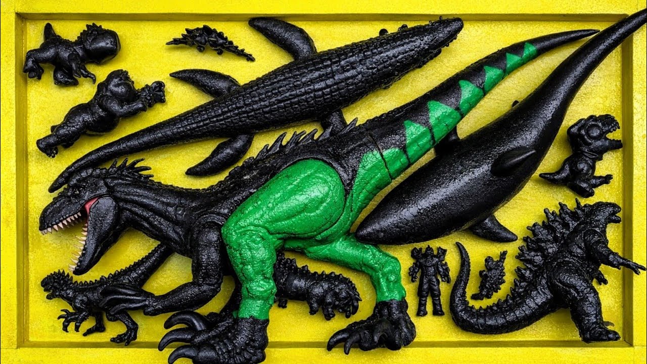 Dinosaurus Jurassic World Dominion: T-rex/ Brachiosaurus/ Skibidi/ Spider-Man/ KingKong/ KingGidorah
