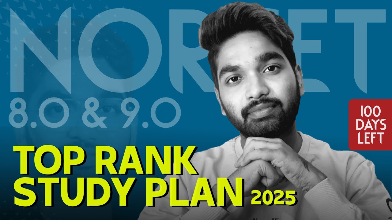 2025 TOP RANK Study Plan For NORCET 8.O & 9.O | And For All Nursing Central & State Exams