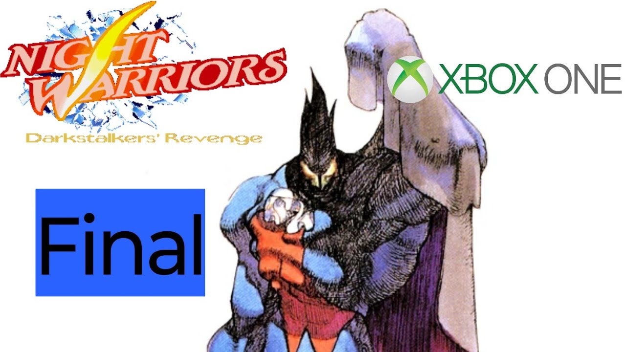The Night Warriors: Darkstalker's Revenge (Xbox One) Demitri arcade playthrough [Final]