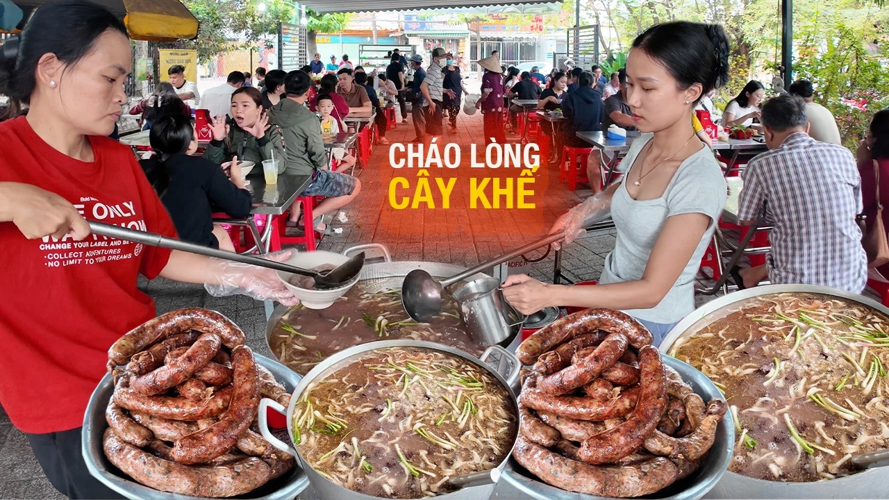 Ch&aacute;o l&ograve;ng C&acirc;y Khế đ&ocirc;ng kh&aacute;ch bậc nhất B&igrave;nh Dương - Vi Na TV