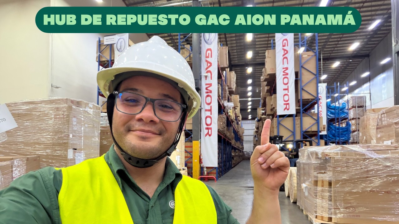Visitamos el HUB de Repuesto de GAC - AION para América en Panamá