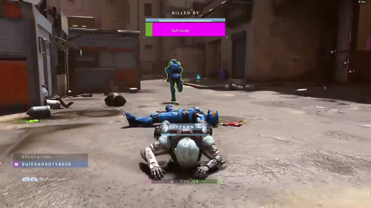 Halo Infinite BOT gets Spartan stuck in the ground