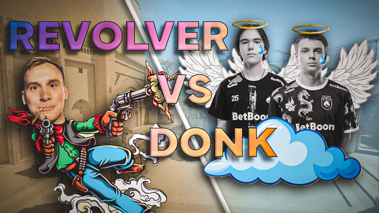 Donk vs wapov revolver - faceit proti najlepšiemu hráčovi sveta?