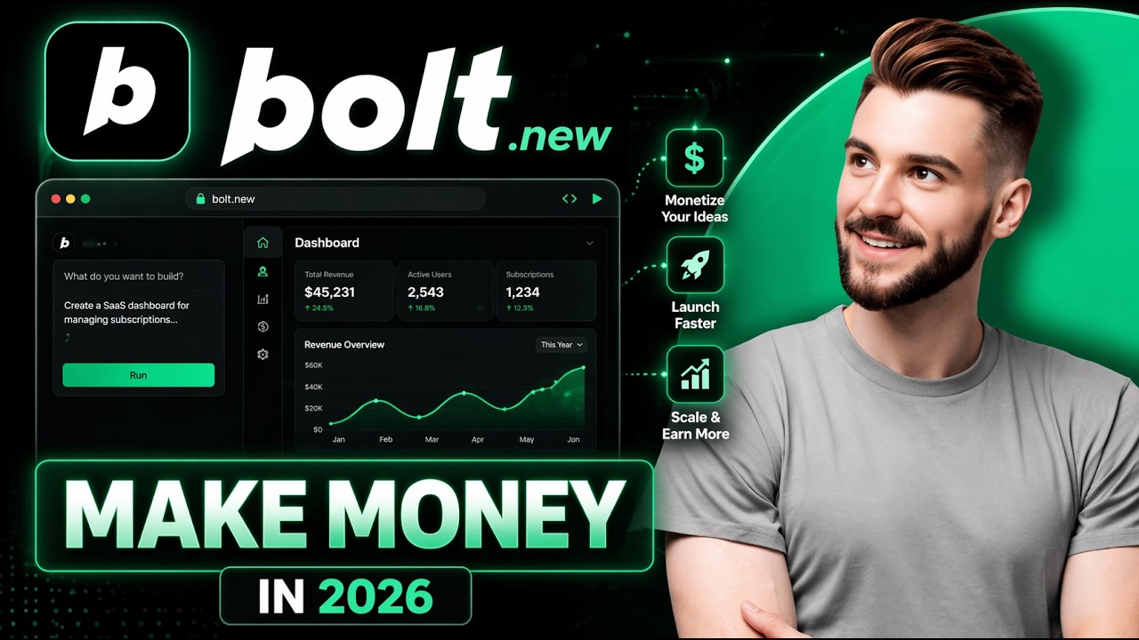 How to Use Bolt.new to Make Money in 2026 (Full Guide)