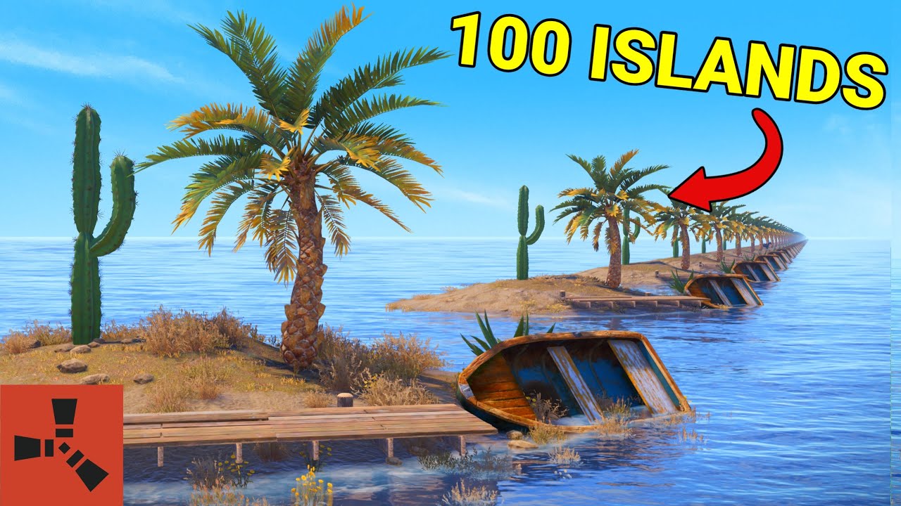 I Gave 100 Rust Players Their Own Deserted Island