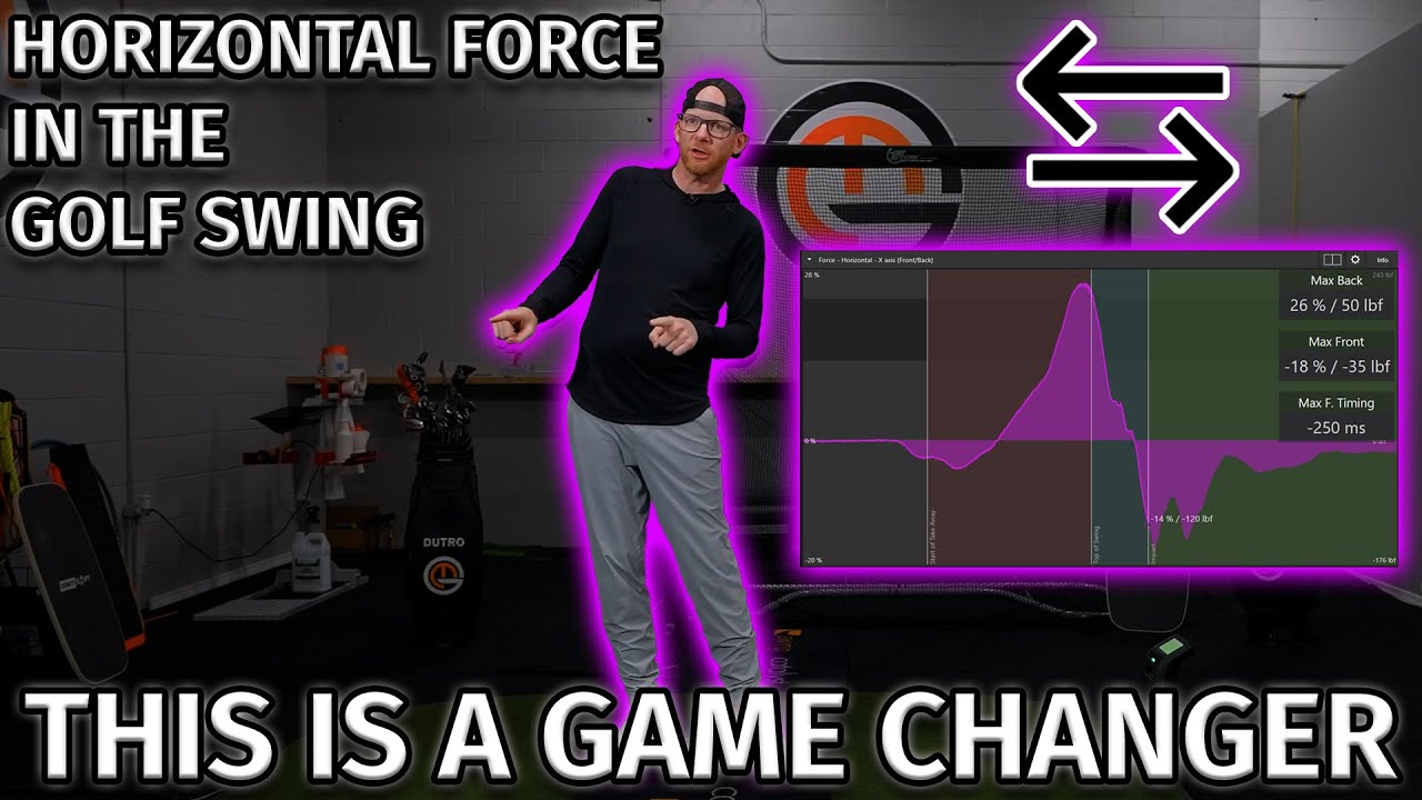 A Game Changer: Mastering Horizontal Force in the Golf Swing