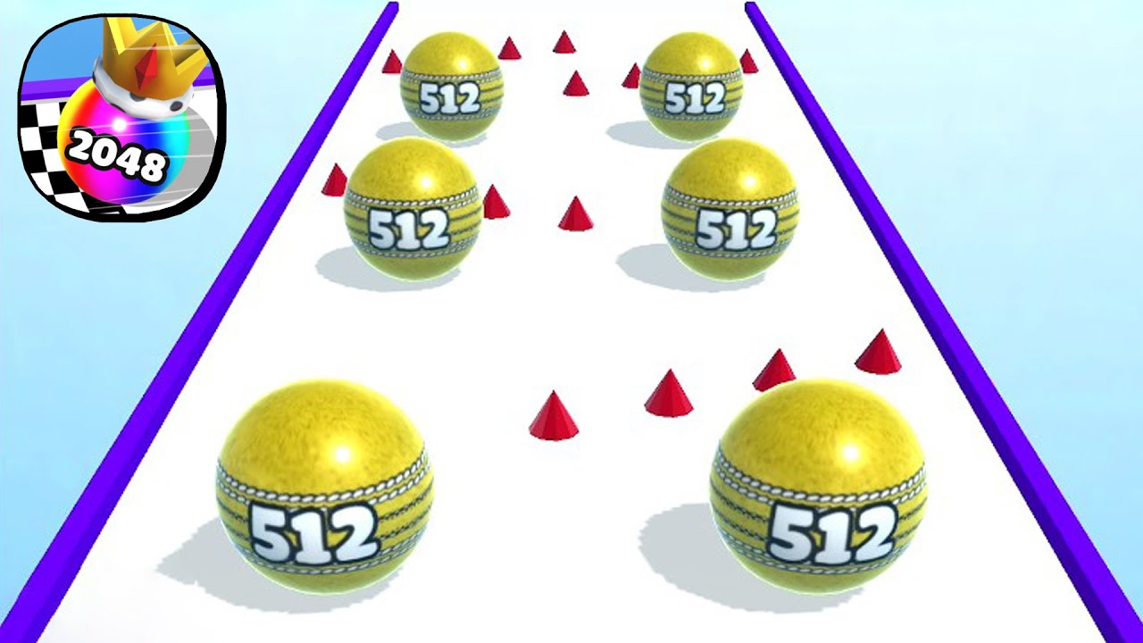 Ball Merge 2048 - All Levels Ball Gameplay Android, iOS ( Level 6145 - 6155 )