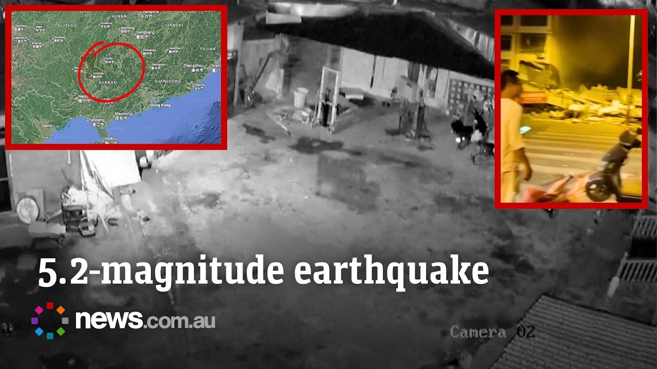 5.2-magnitude earthquake rocks parts of China