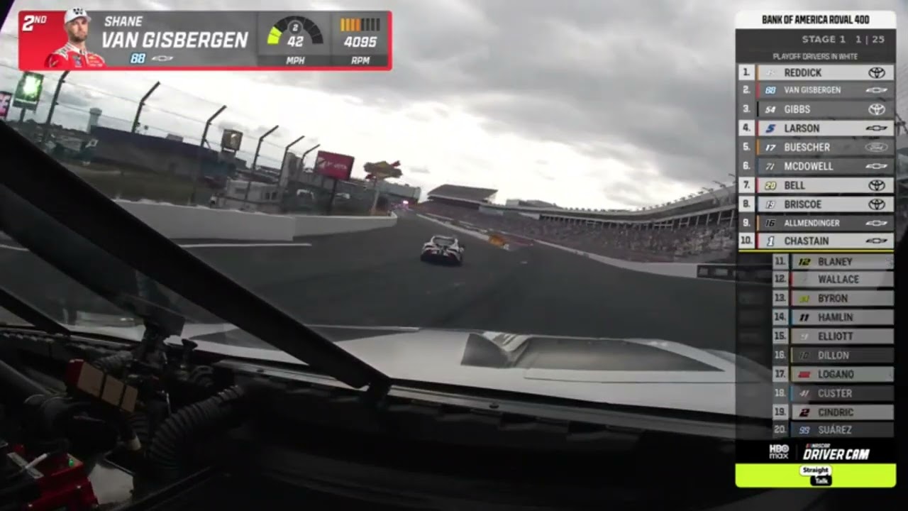 2025 NASCAR Cup Charlotte Roval - #88 Shane Van Gisbergen P1 Finish Full Onboard