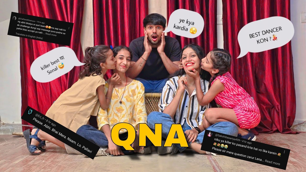 Khushi vaishnavi ki shadi kab hai 🫣 Sonal Nikita ki fight ka such 🙏 QNA mai Kiss Krva Diya