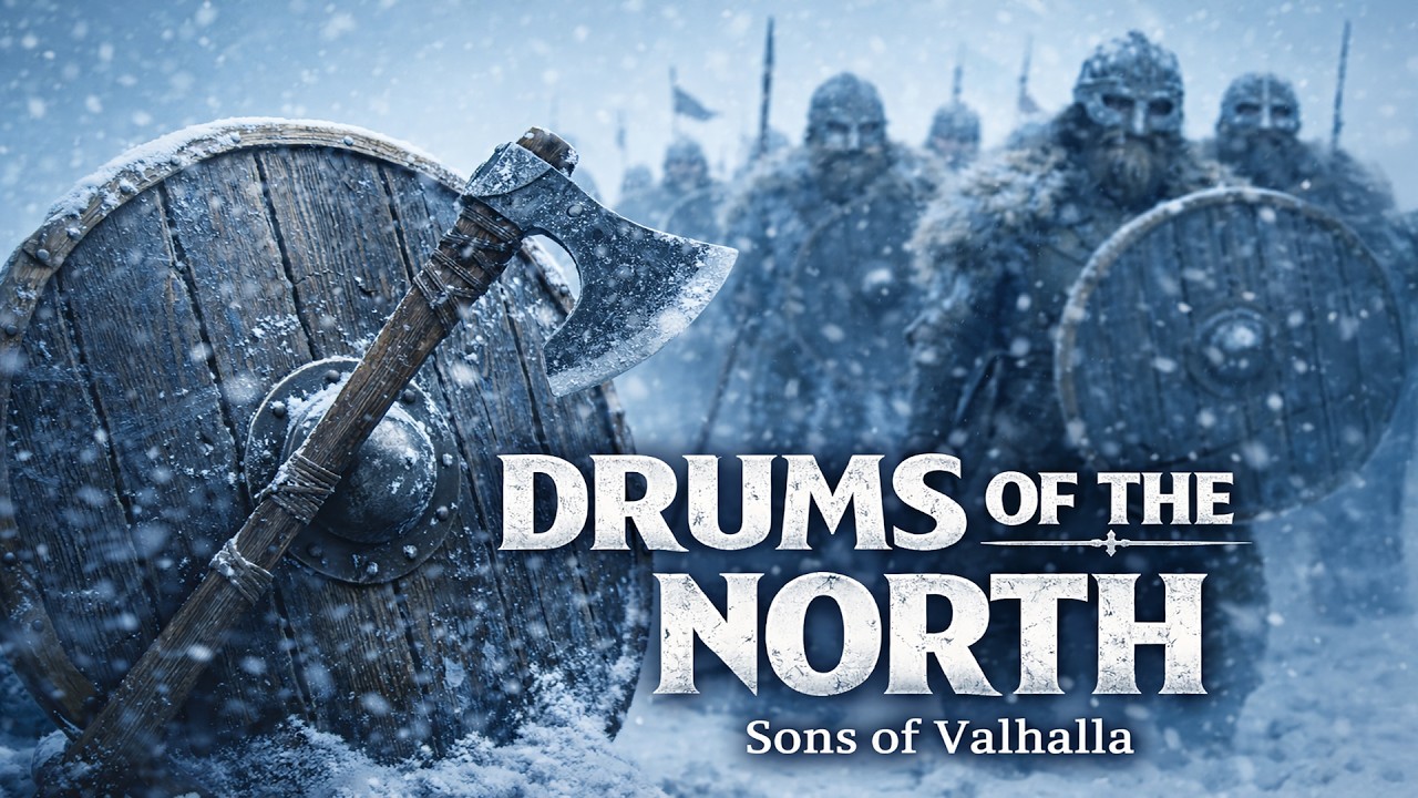 DRUMS OF THE NORTH ⚔️ Epic Viking War Music
