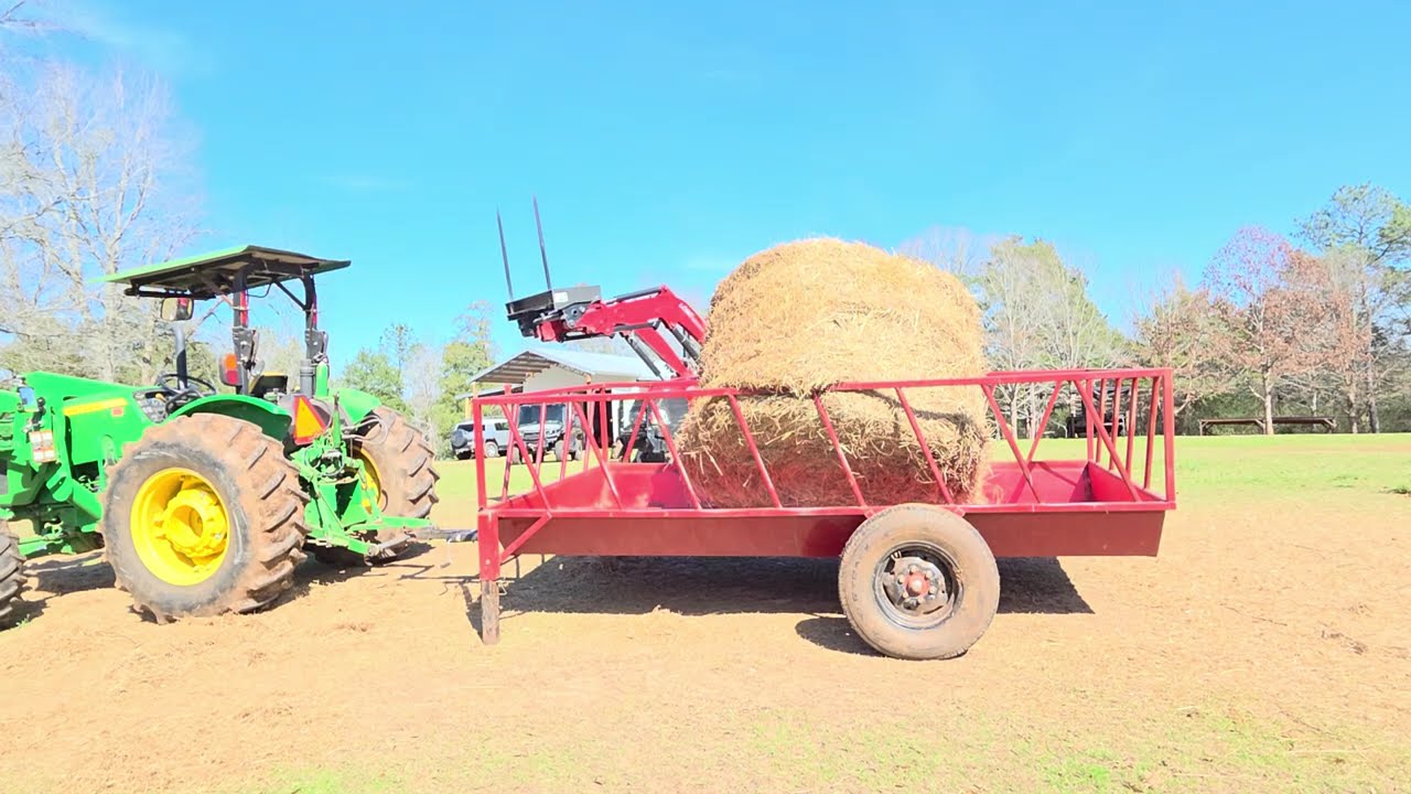 C & B Farm + Outdoors equipment on the farm makes feeding so easy!