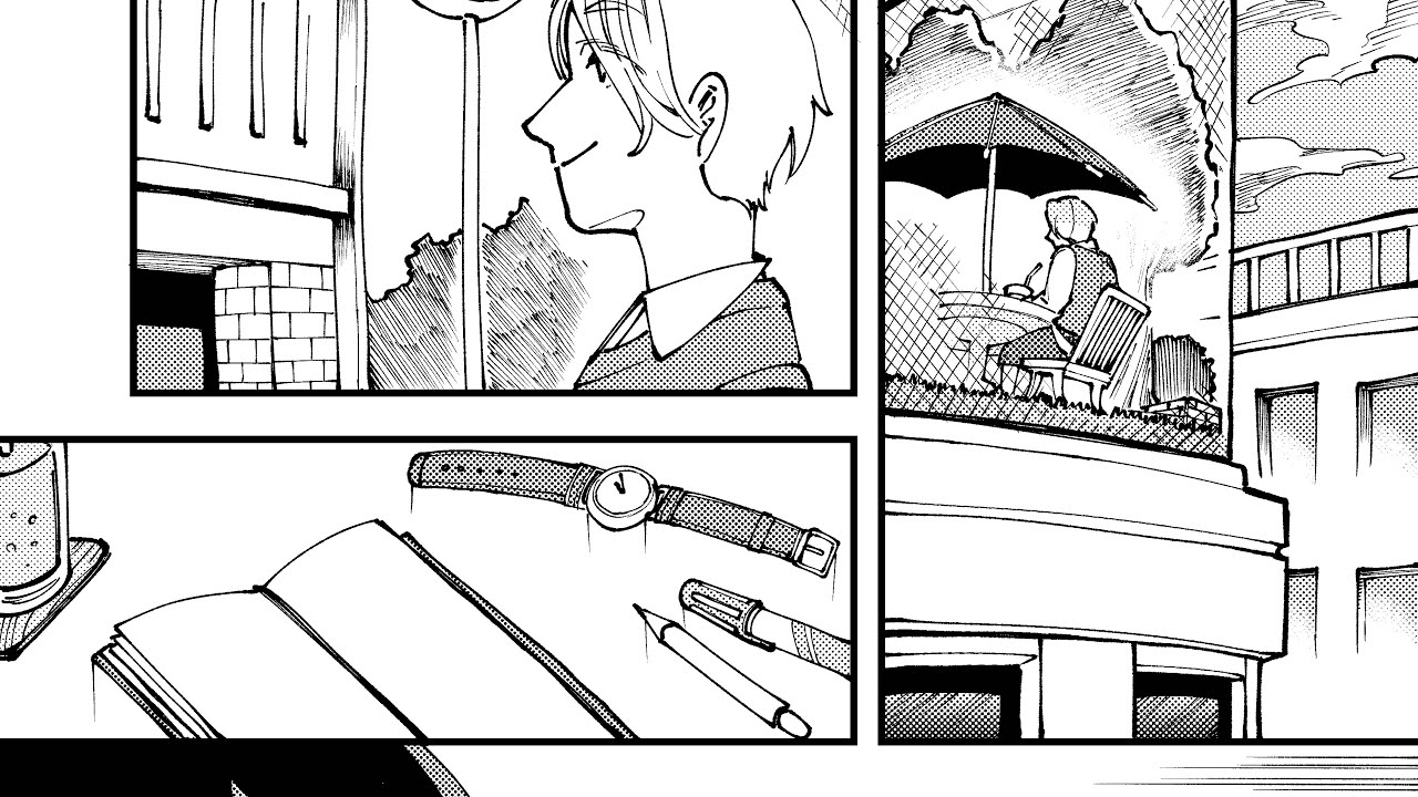 デジタルで漫画の背景を描く【解説付き】