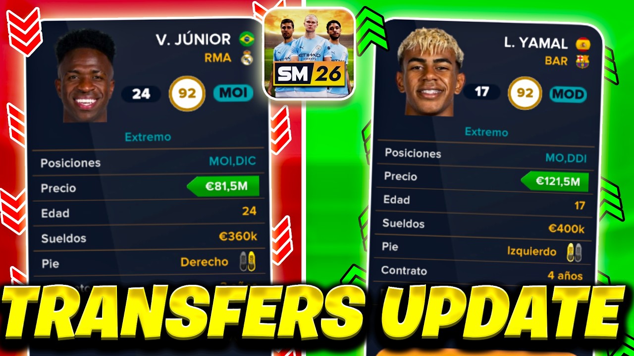 Самое масштабное обновление Soccer Manager 2026 наконец-то вышло! 🔥⚽