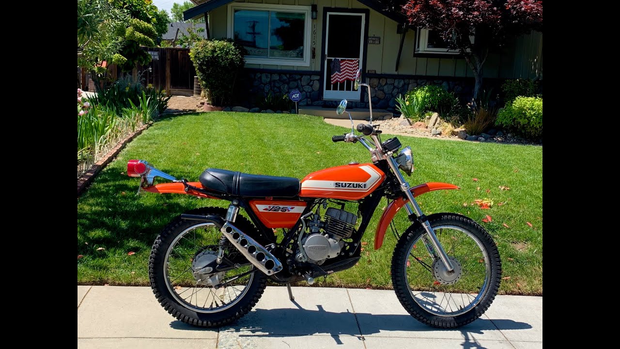 Original 1972 Suzuki TS125 