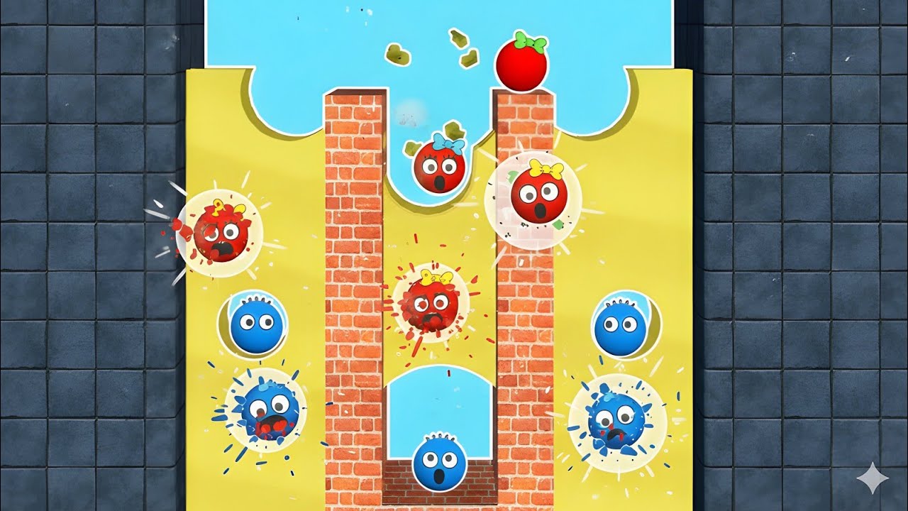 Lucky Balls/ Walkthrough Gameplay Funny, Satisfying Game 