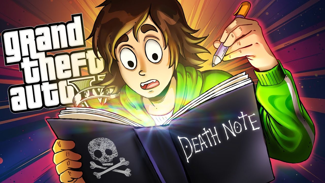 I GOT THE DEATH NOTE IN GTA RP