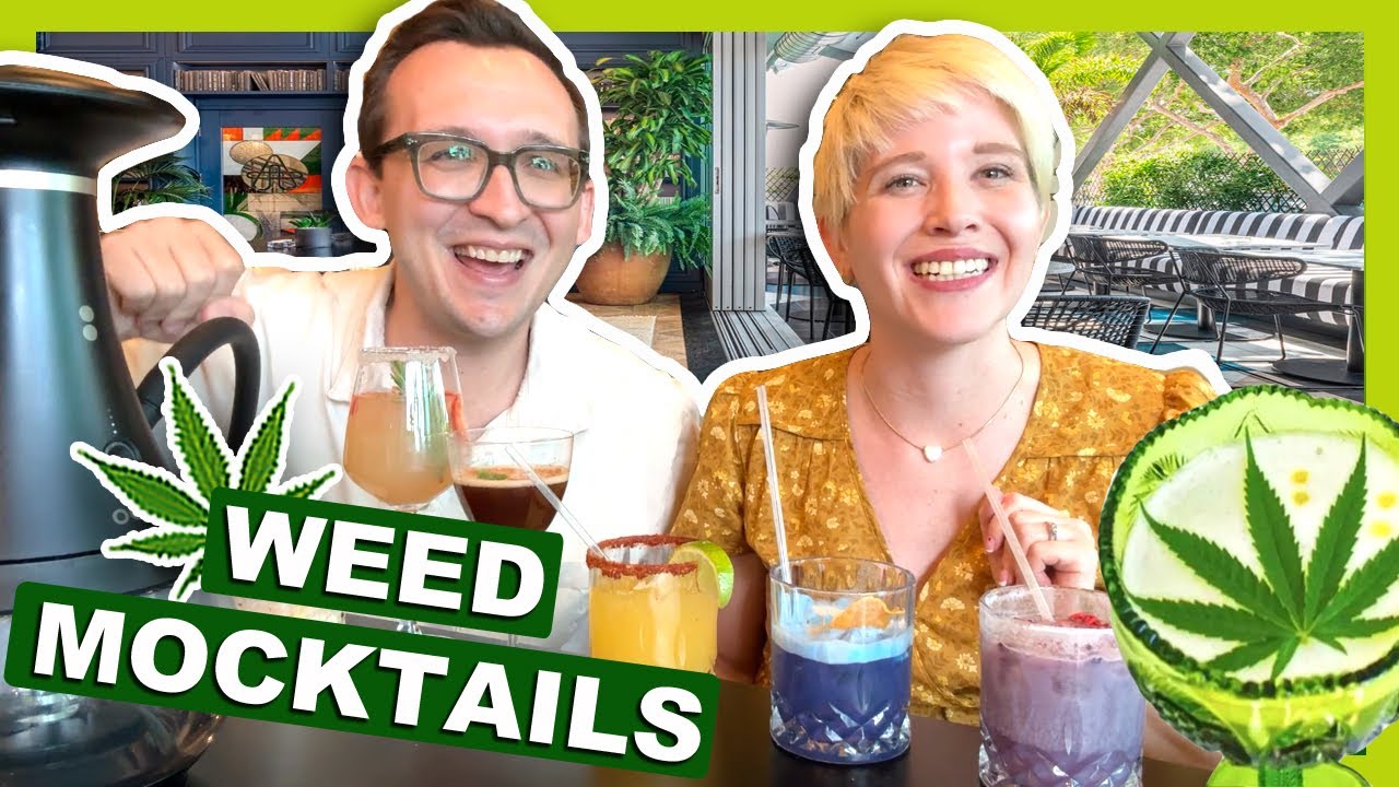 Infused Mocktails Flight🍹💨 The Artist Tree WeHo Experience!