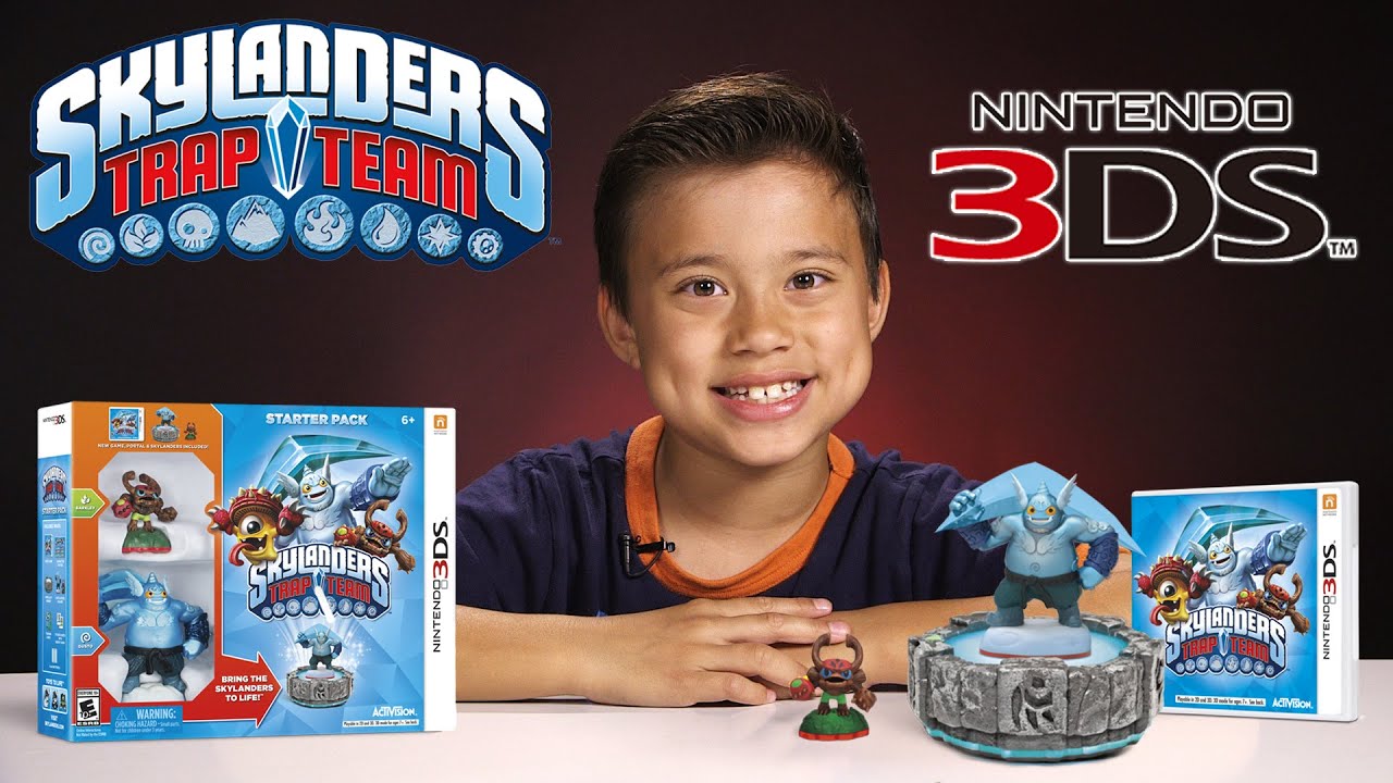 Skylanders TRAP TEAM for Nintendo 3DS FIRST LOOK! EvanTubeHD Exclusive!