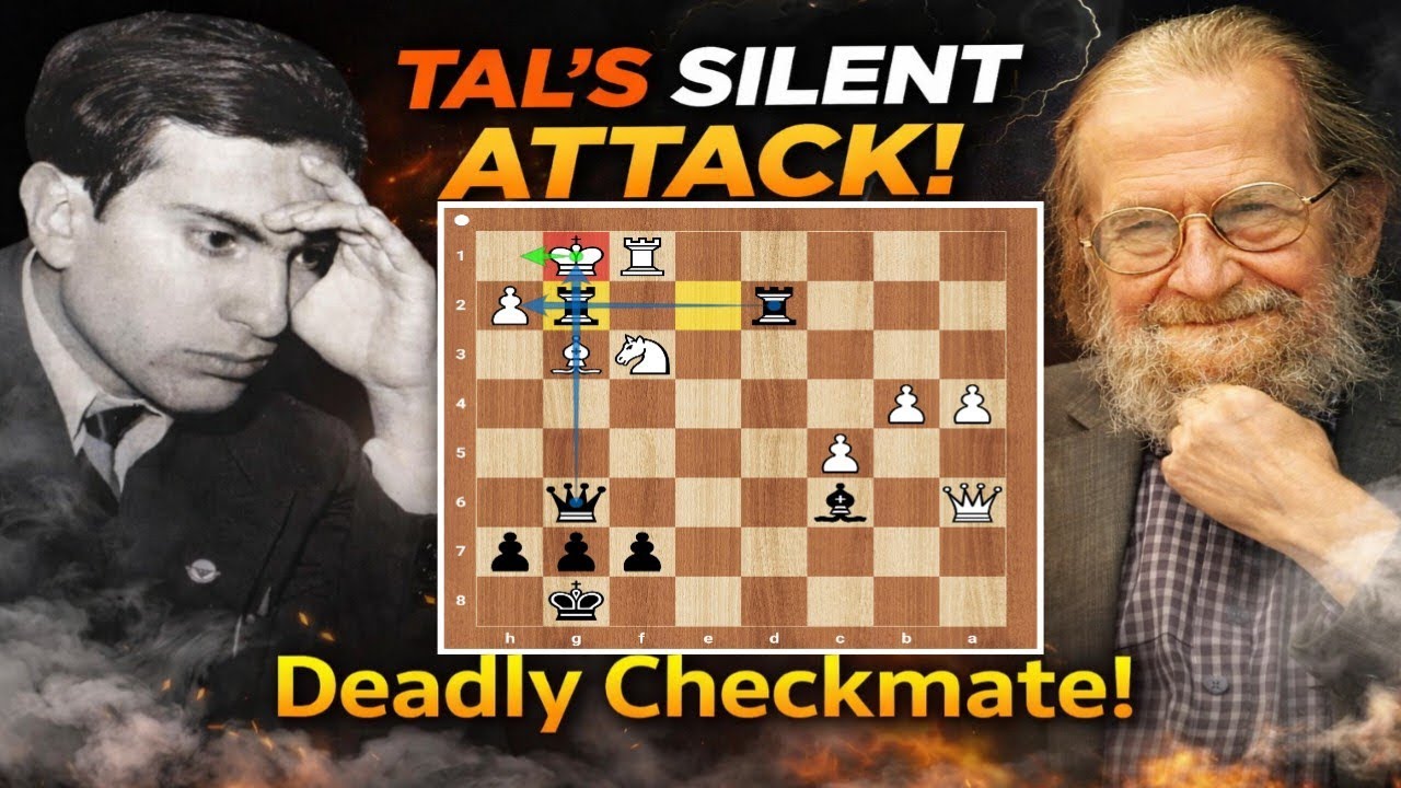 Tal’s Silent Strike — The Queen Hunt that Ended in Brutal Checkmate
