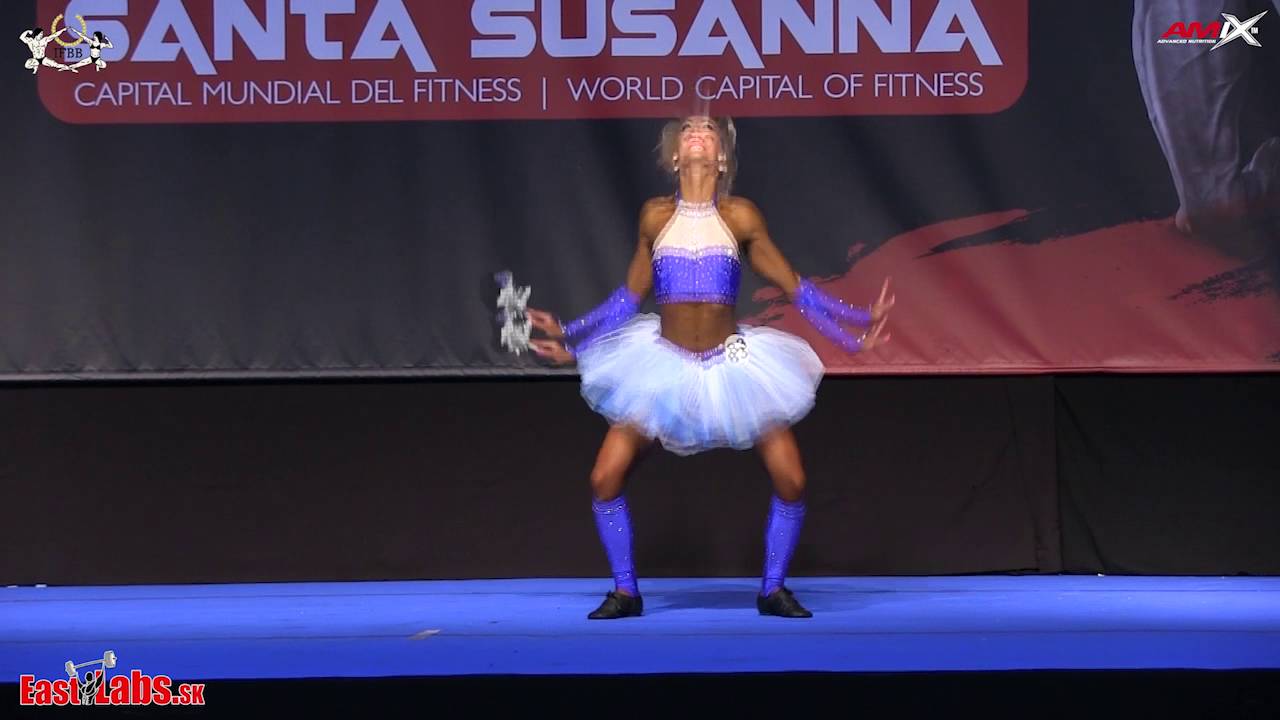2016 IFBB European Championships Fitness Routines PART 1 AMIX