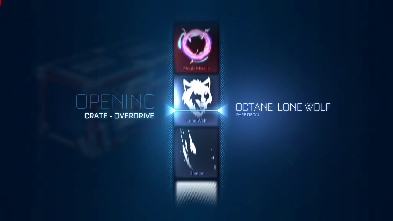 Octane - Lone Wolf - Rare Decal