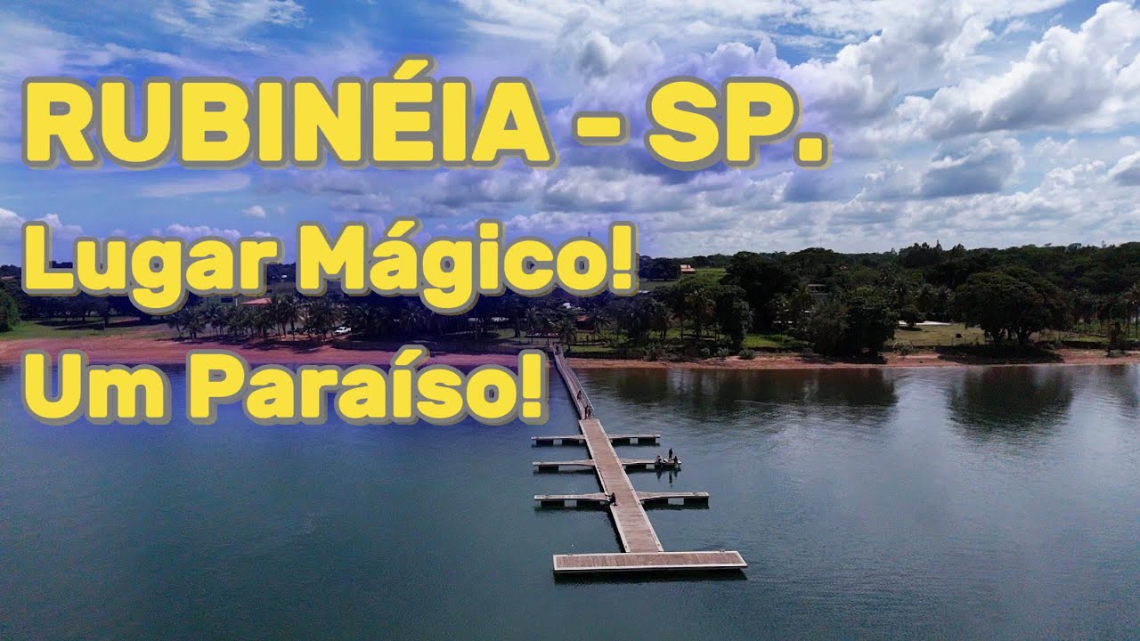Rubinéia SP Um lugar mágico, um paraíso das praias de água do Rio Paraná #viagem #turismo #dji