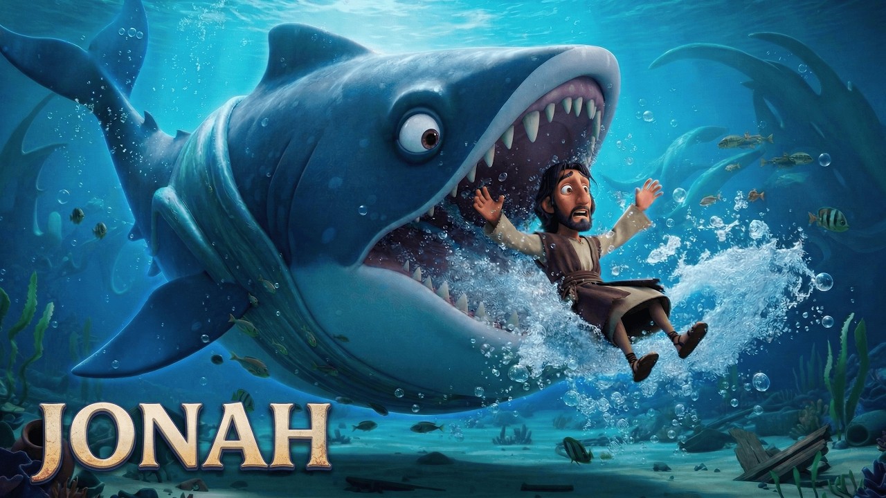 Jonah and the Whale | The Prophet Who Tried to Run from God | Animated Bible Story