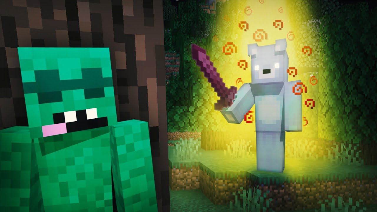 На меня напал сильнейший игрок Minecraft.