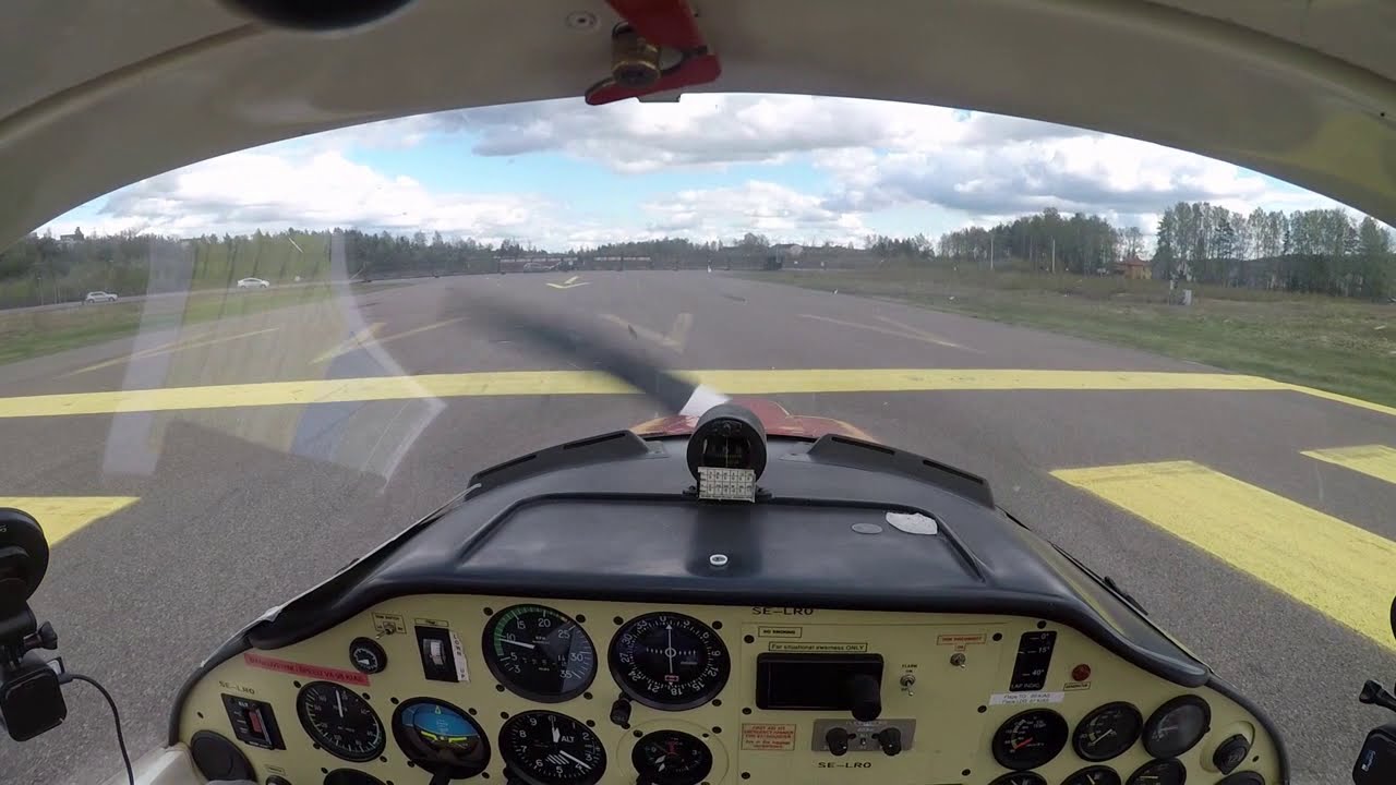Kjeller - Oslo, Local Flight (3-camera edit) May 2nd 2020