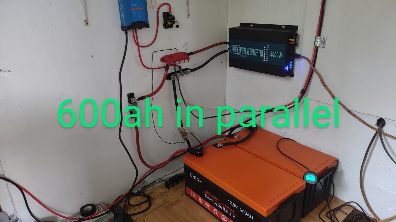 600ah/7680wh LiFePO4 up and running