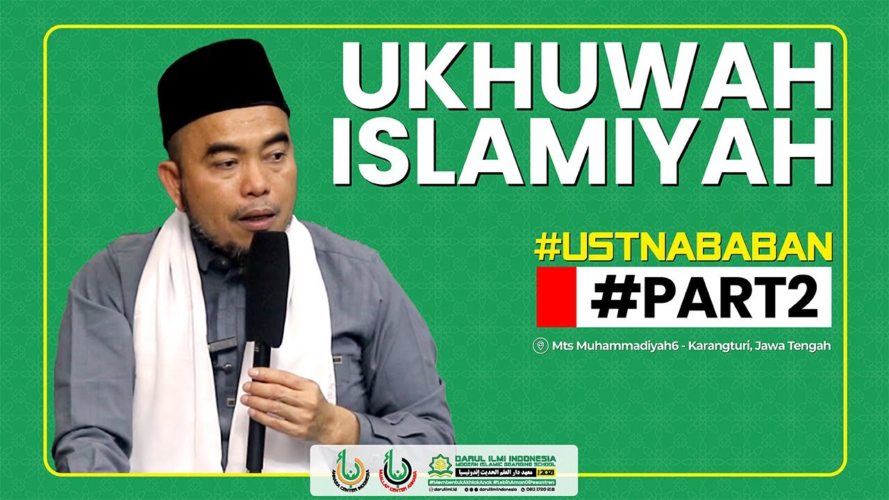 #SAFARIDAKWAH #AQIDAH #UKHUWAHISLAMIYAH #MTSMUHAMMADIYAH6 #KARANGTURI PART 2