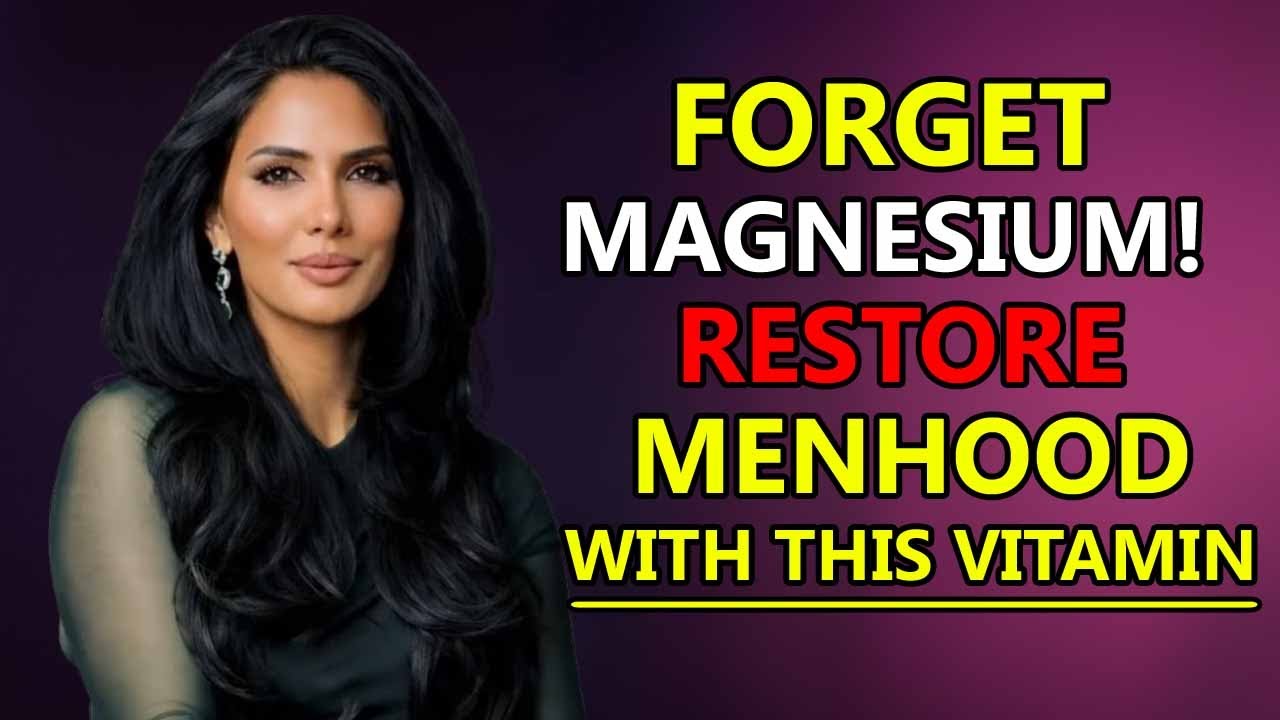 Forget Magnesium! These 2 Vitamins Restore Blood Flow & Bedroom Performance while you sleep