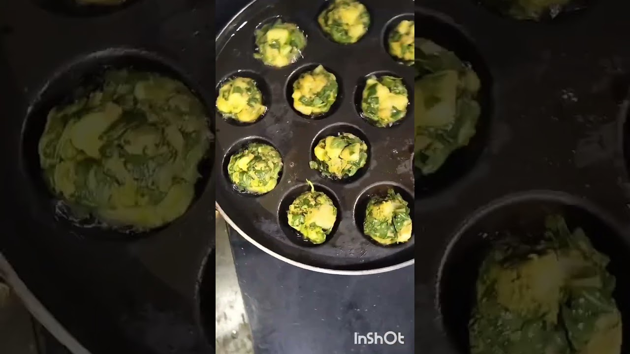 No Deep Fry Sharley Snack | Methi Palak Potato Patties