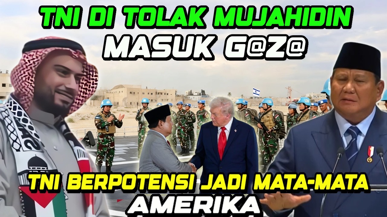 TERKUAK !! KENAPA TNI DI LARANG MUJAHIDIN MASUK G@Z@