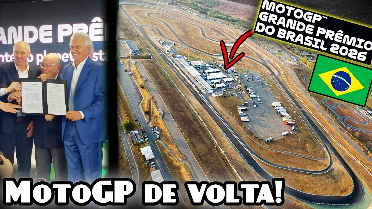 MOTOGP no BRASIL 2026: como foi o EVENTO que OFICIALIZOU o RETORNO de GOIÂNIA! | FullGas Podcast