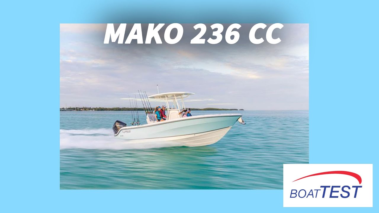 Mako 236 CC (2020-) Test Video - By BoatTEST.com