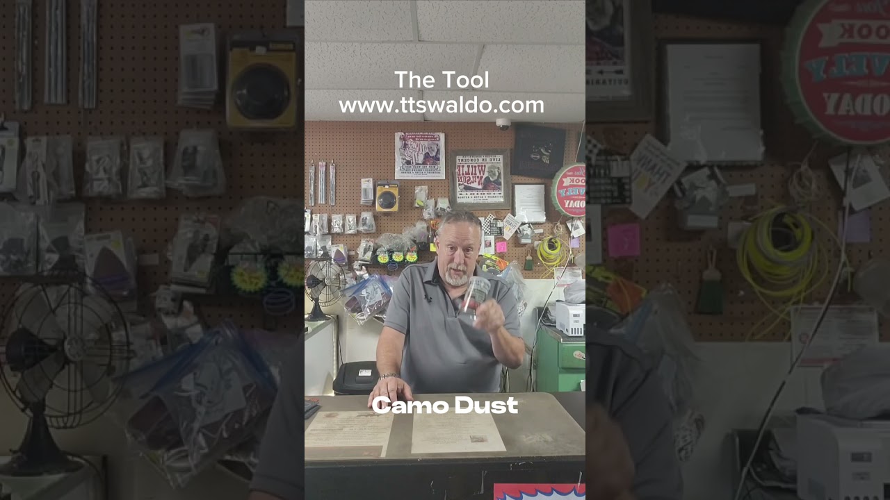 Camo Dust Available at The Tool Store and www.ttswaldo.com