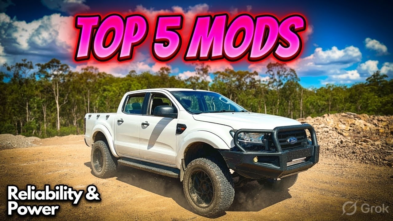 5 лучших модификаций Ford Ranger для повышения надежности и мощности