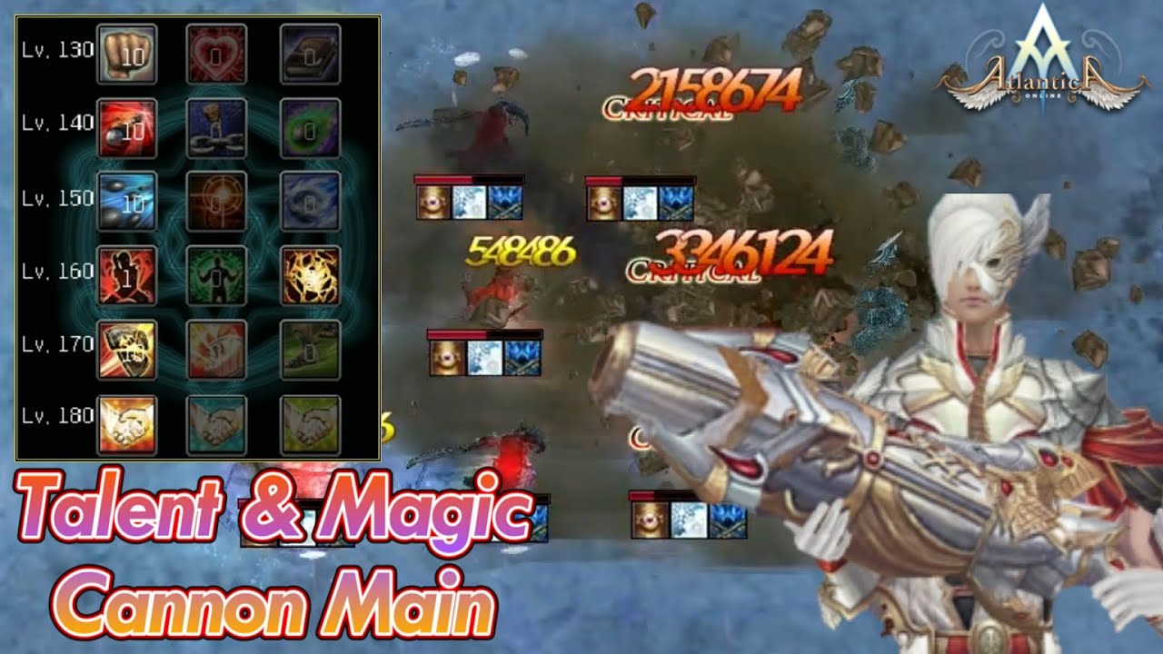 Talent Job Cannon Main (Bombardier) | Atlantica Online